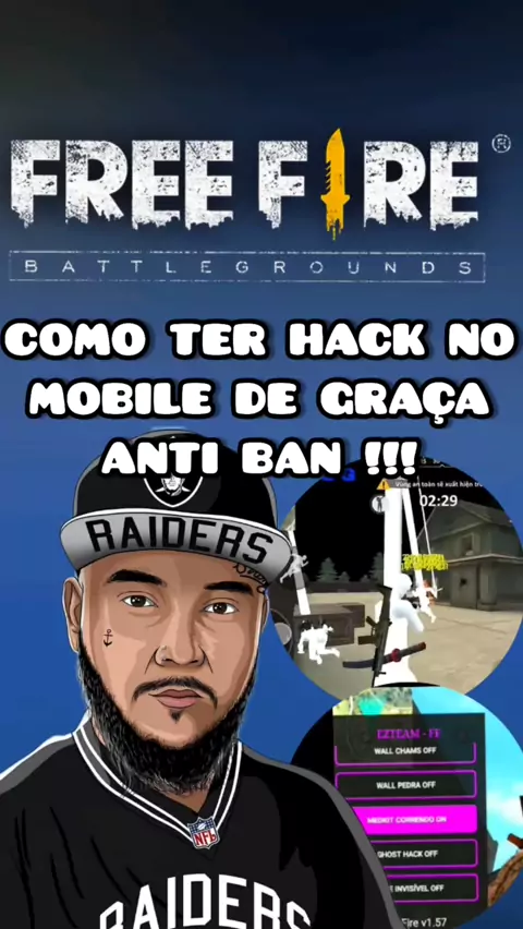 Melhor Mod menu free fire Hack Grátis Antiban Aimkill 🔥 Como Baixar e  Instalar 