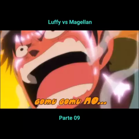 Como Luffy derrota Magellan?