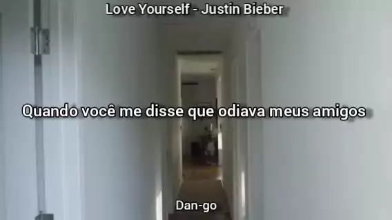 Justin Bieber - Love Yourself (Tradução/Legendado)Live at