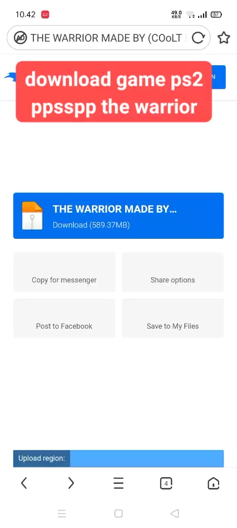 Kode the sale warriors ps2
