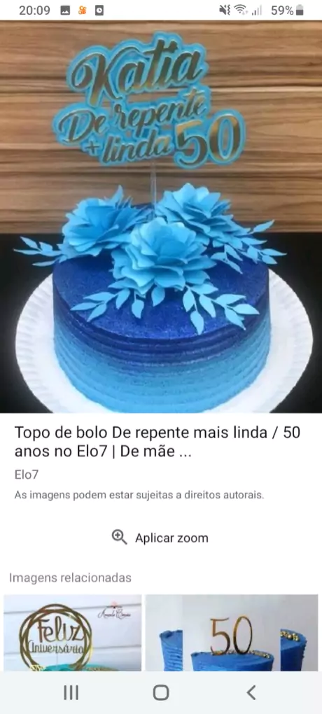 Bolo de aniversário de 50 anos para mulheres · Creative Fabrica