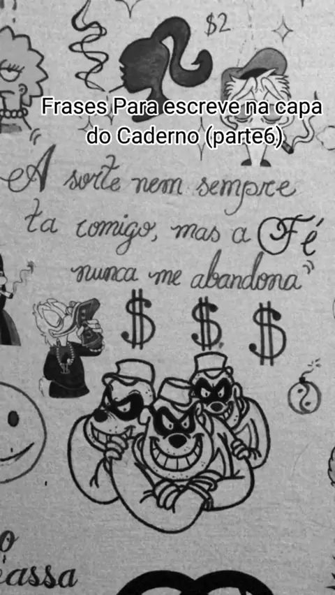 frases para capa de caderno