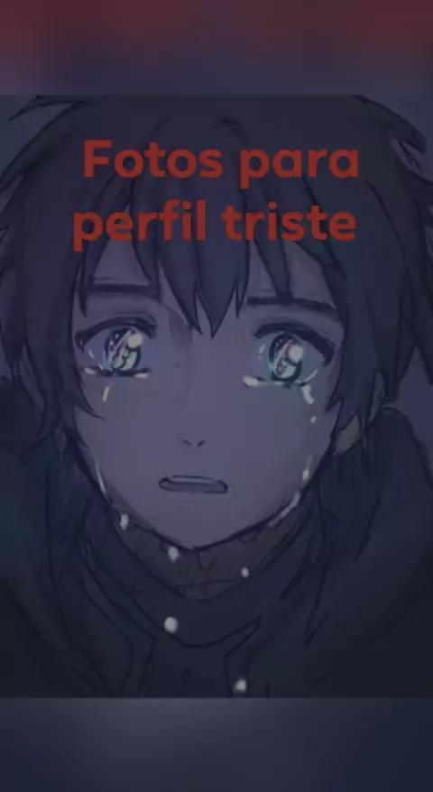 fotos de animes triste para pefil