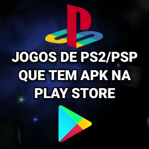 JOGOS DE PS2 ESCONDIDOS NA PLAY STORE 🎮📱 