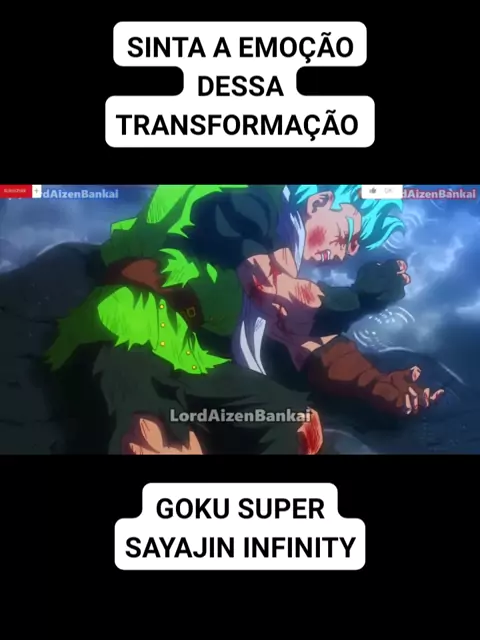 Dragon Ball Z Fãs - #Goku Ssj infinito kkkkkkk