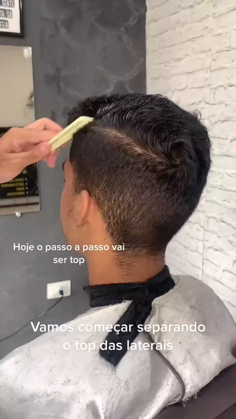 corte de cabelo masculino com tesoura passo a passo Discover