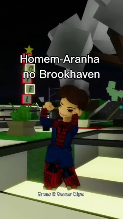 Como ser o homem aranha no brookhaven