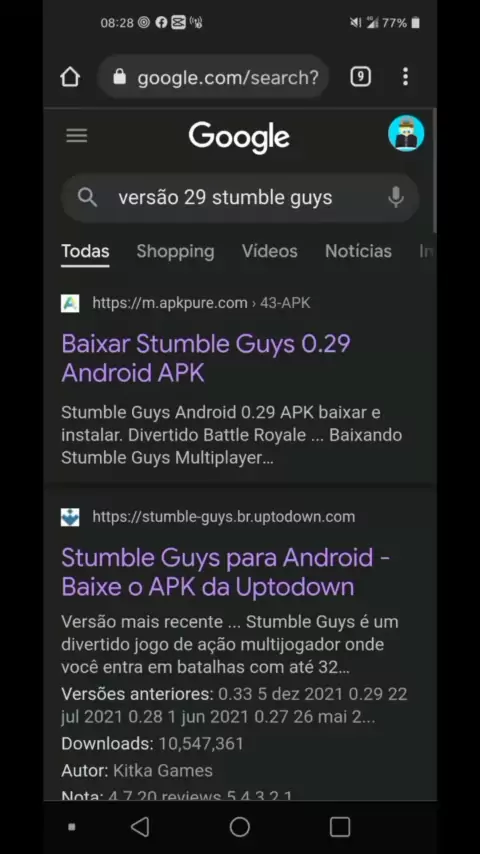 como instalar a versão Beta 0.31 do stumble guys 