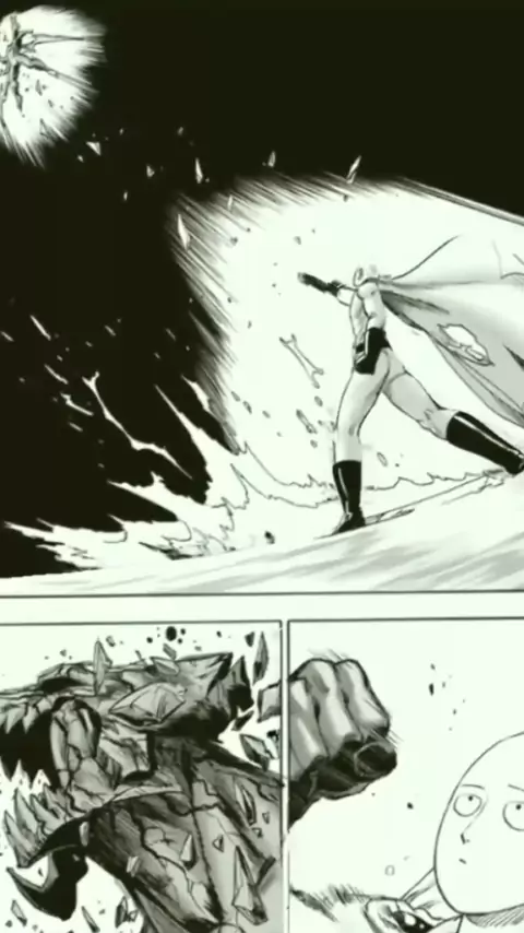 Garou cósmico vs Saitama  Manga de one punch man, One punch man, Saitama