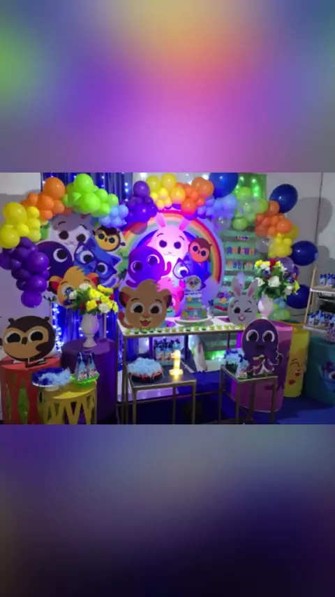 Convite Animado (VÍDEO) aniversário Galinha Pintadinha Mini