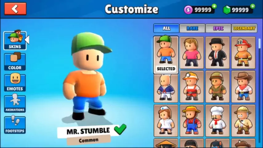Quantas Skins tem no jogo Stumble guys?, by Stumble Guys APK