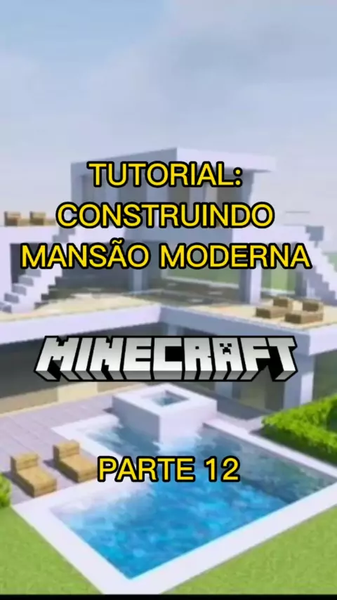 Minecraft Tutorial - Casa Moderna para Inicio do seu Mundo 