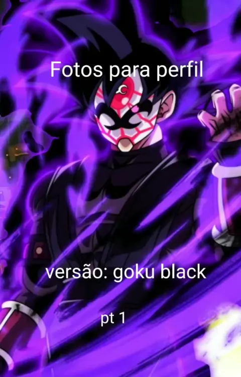 fotos de perfil goku black