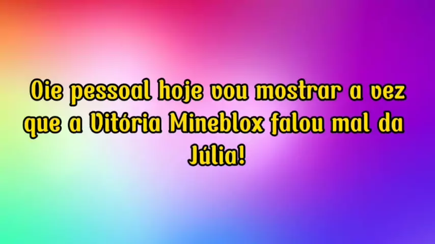 REVELADO!ESTE É O VERDADEIRO ROSTO DA JULIA MINEGIRL?! (ROBLOX