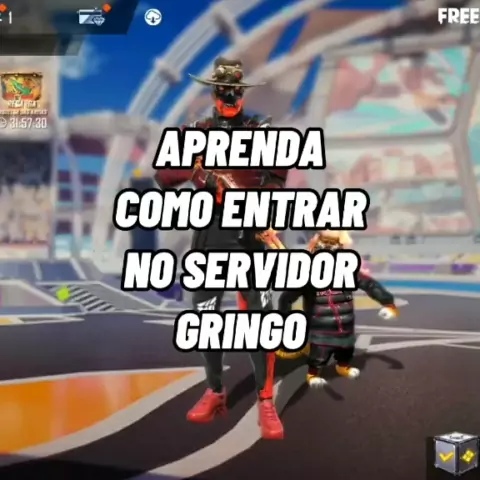 Como criar CONTA no servidor da gringa do free fire / Como entrar no  servidor gringo e jogar (2021) 