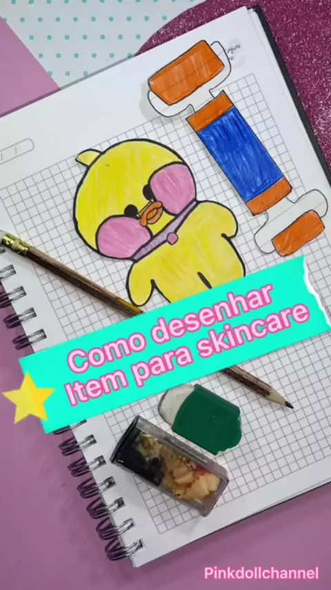 paper doll duck skin care