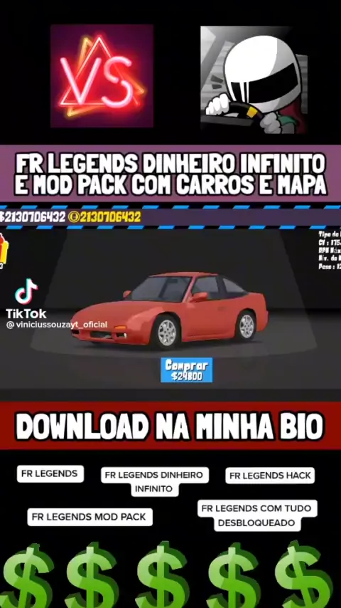 rap mod de dinheiro infinito