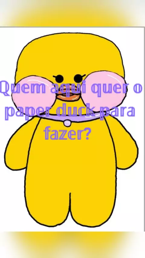 paper duck como fazer