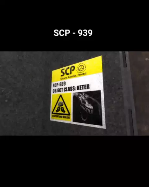 SCP 939 - Scp 939 - Sticker