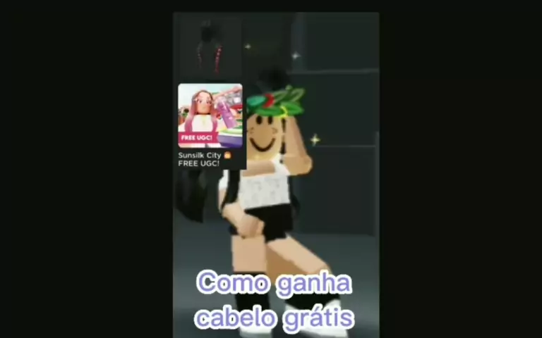 ITEM GRÁTIS! COMO PEGAR CABELO UGC LIMITADO DE GRAÇA! ROBLOX 