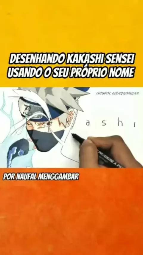Nando Desenhos : Kakashi Sensei