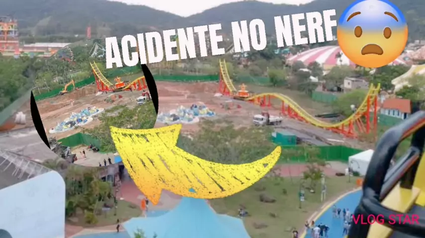 Incidente com montanha-russa assusta visitantes do Parque Beto Carrero