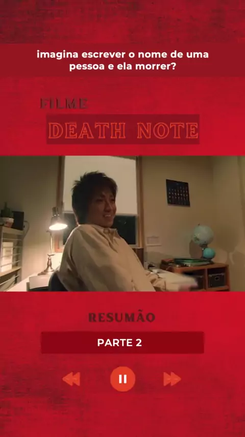 Death Note) Filme da Netflix completo dublado