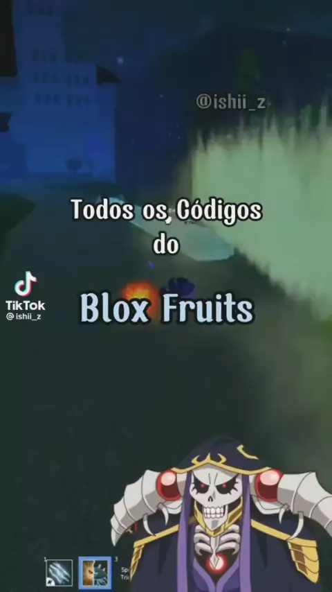 CORRE! NOVO CÓDIGO + 30 CÓDIGOS ATUALIZADOS DO BLOX FRUITS FRUTA