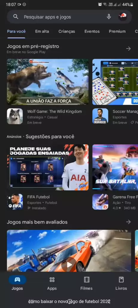 Como Baixar o Novo jogo de Futebol Realista 📲