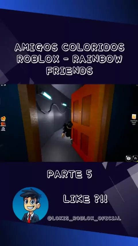 Amigos Coloridos Roblox Parte 1 e 2 Rainbow friends Roblox 
