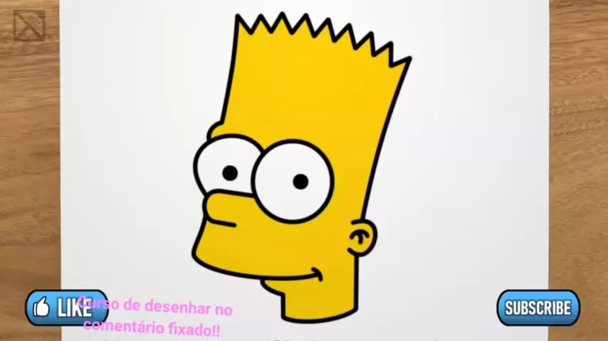 COMO DESENHAR O BART SIMPSON SAD, Bart Simpson Apaixonado