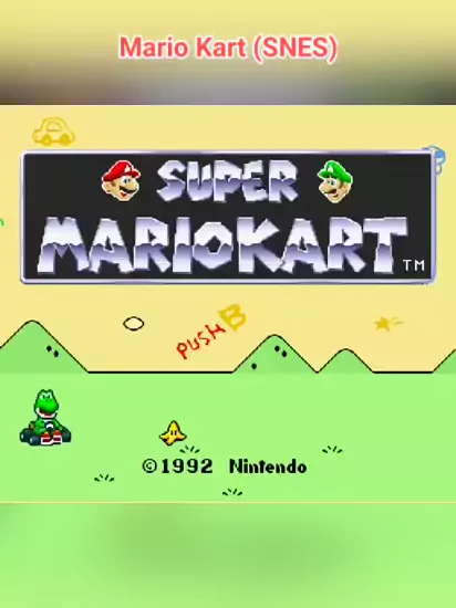 Snesfun shop mario kart