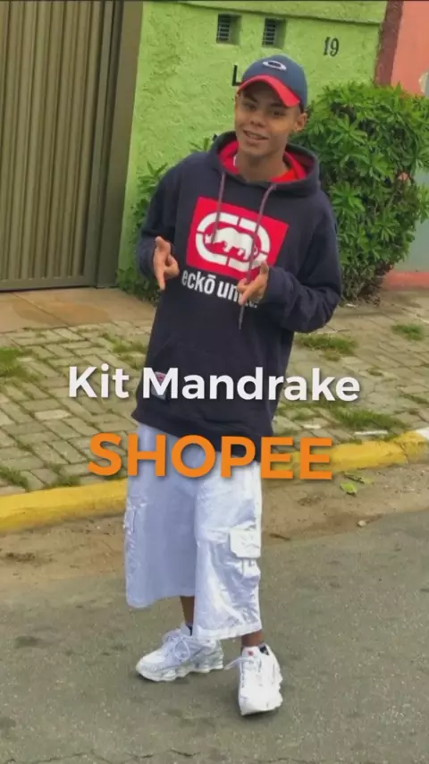 Kit Mandrake Masculino Conjunto