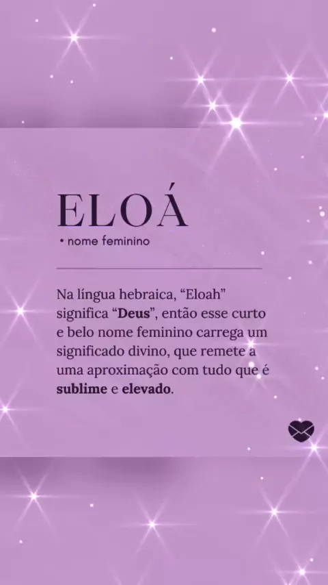 Grão de Gente - Eloá é um lindo nome! Você escolheu esse para sua pequena?  Esse é um nome que promete ser tendência em 2022! 🤗 www.graodegente.com.br  #graodegente #meumomentograodegente