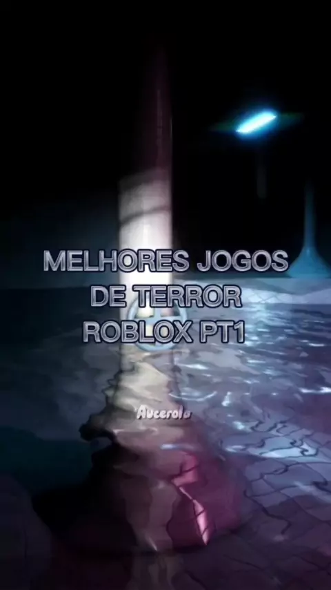 👾🎮OS 19 MELHORES JOGOS DE TERROR NO ROBLOX!! (ATUALIZADO) 