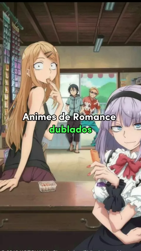melhores animes de romance dublado