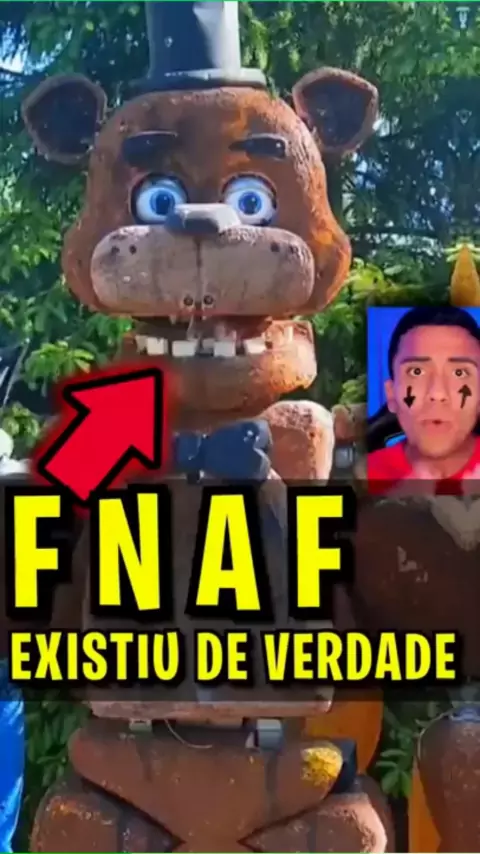 Altura dos animatronics de FNAF 1 na vida real 🐻, #fnaf #viral #fy