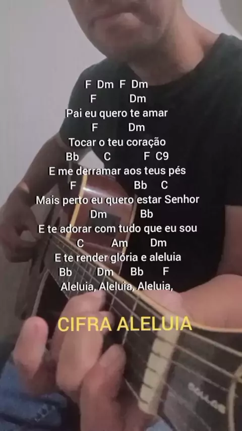 Cifra Musica Aleluia