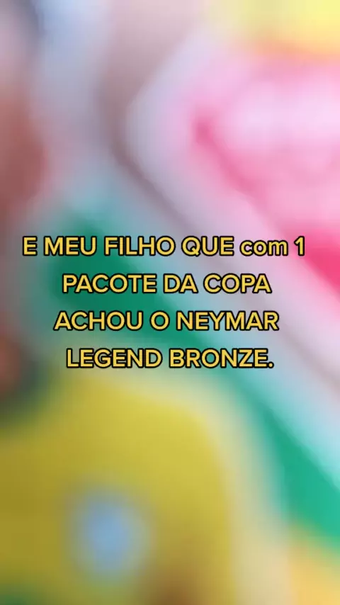 figurinha neymar legend bronze