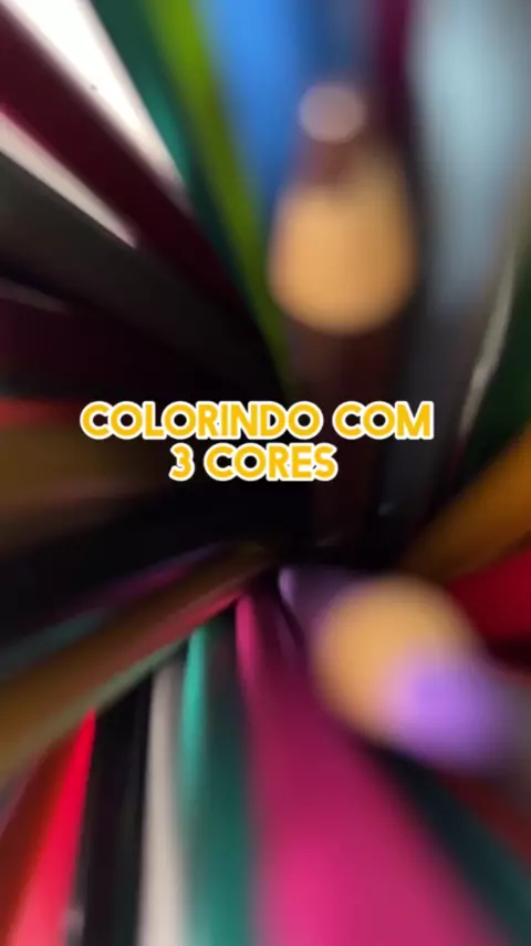 DESAFIO COLORINDO COM 3 CORES (3 MARKER CHALLENGE)