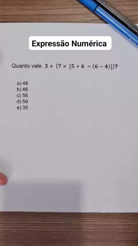 UNIVESP - Semana 4 - Quiz da Videoaula 10 - Expressões Numéricas -  Matemática Básica - Matemática Básica