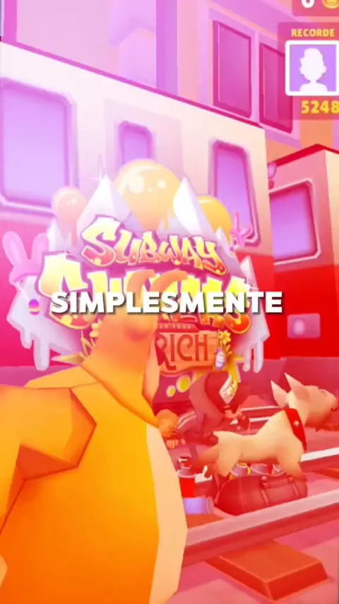 ACHEI A MELHOR VERSÃO DO SUBWAY SURFERS 😯 (Subway surfers) 