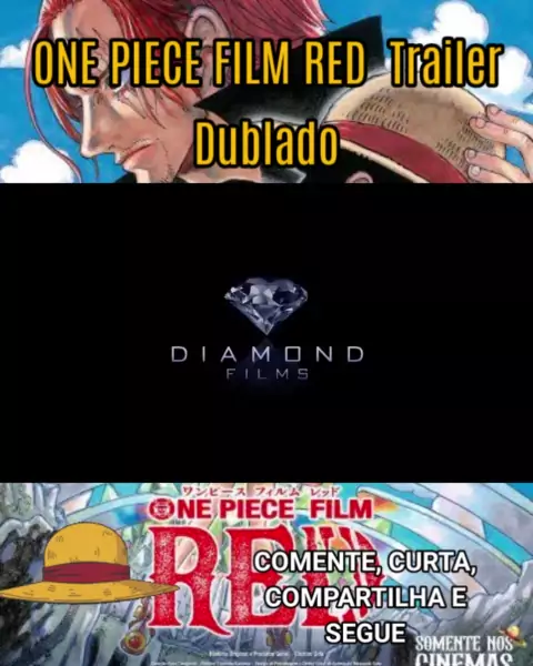 ONE PIECE FILM RED  Trailer Dublado 