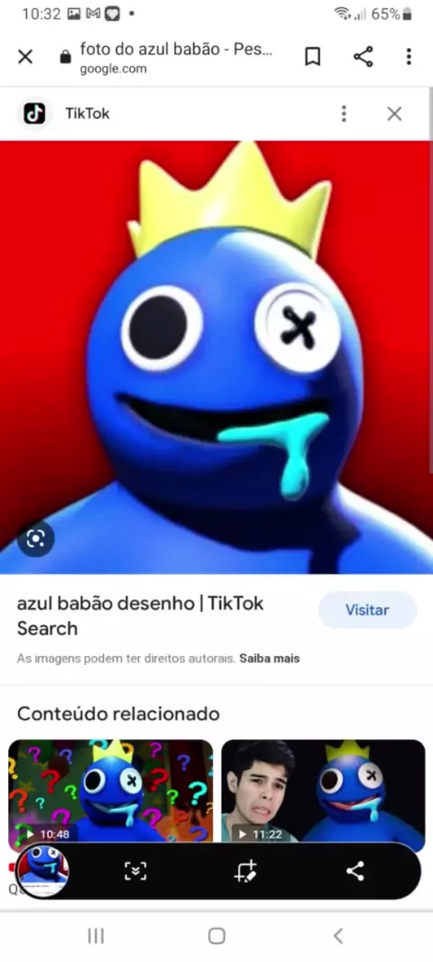 como desenhar os rainbow friends o azul babão e o verde｜Pesquisa do TikTok