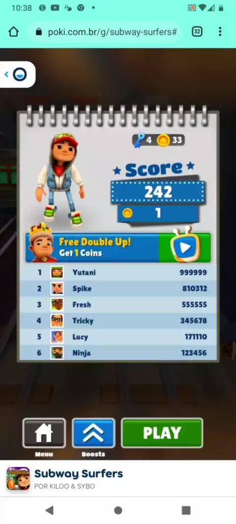 poki subway surfers