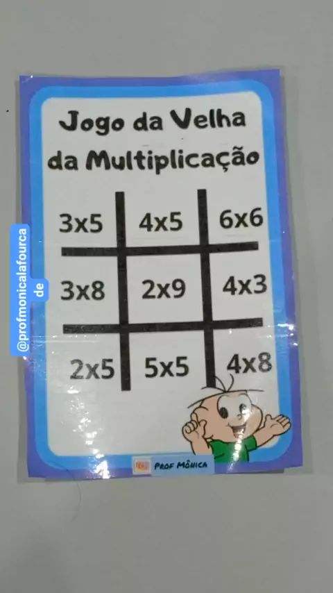 Jogo da velha multiplicação