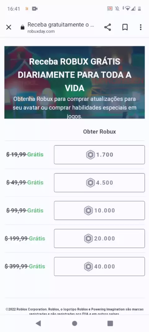 COMO GANHAR 1700 ROBUX DE GRAÇA - COMO CONSEGUIR ROBUX DE GRAÇA