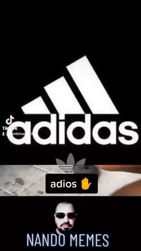Adidas adios meme on sale