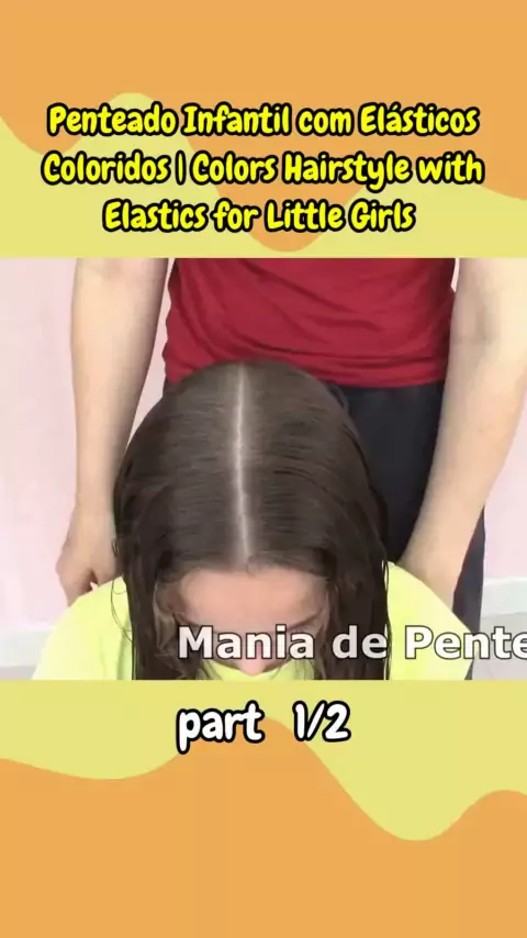 Penteado Infantil com elásticos - Mania de Penteado