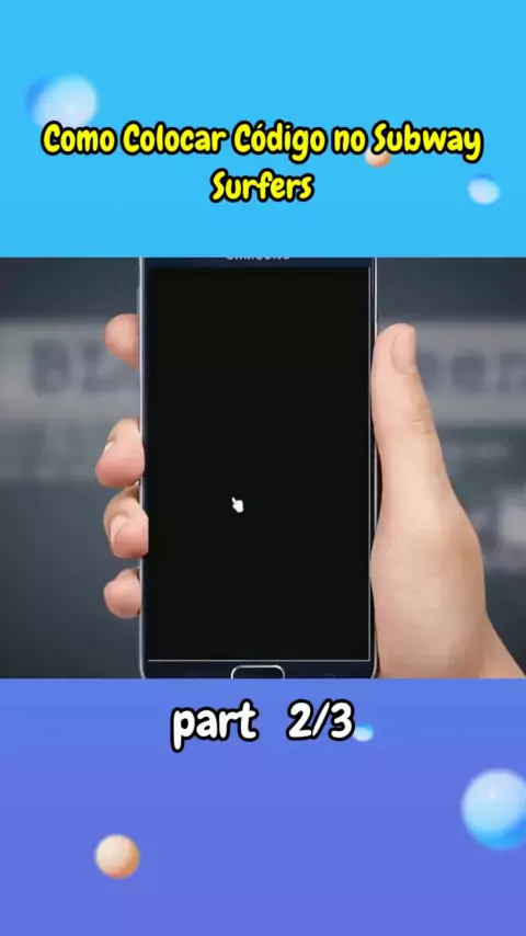 COMO COLOCAR CÓDIGO NO SUBWAY SURFERS 